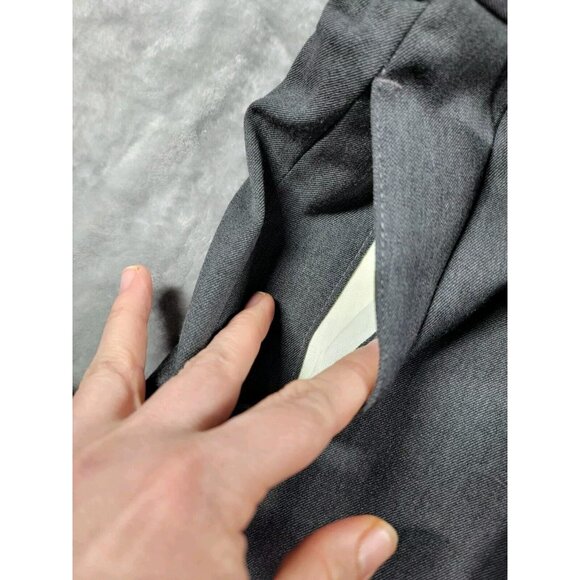 NWT Vintage Slates Levis Dress Pants Mens 38x33 Gray Pleated Cuffed Worsted Wool - Picture 6 of 9